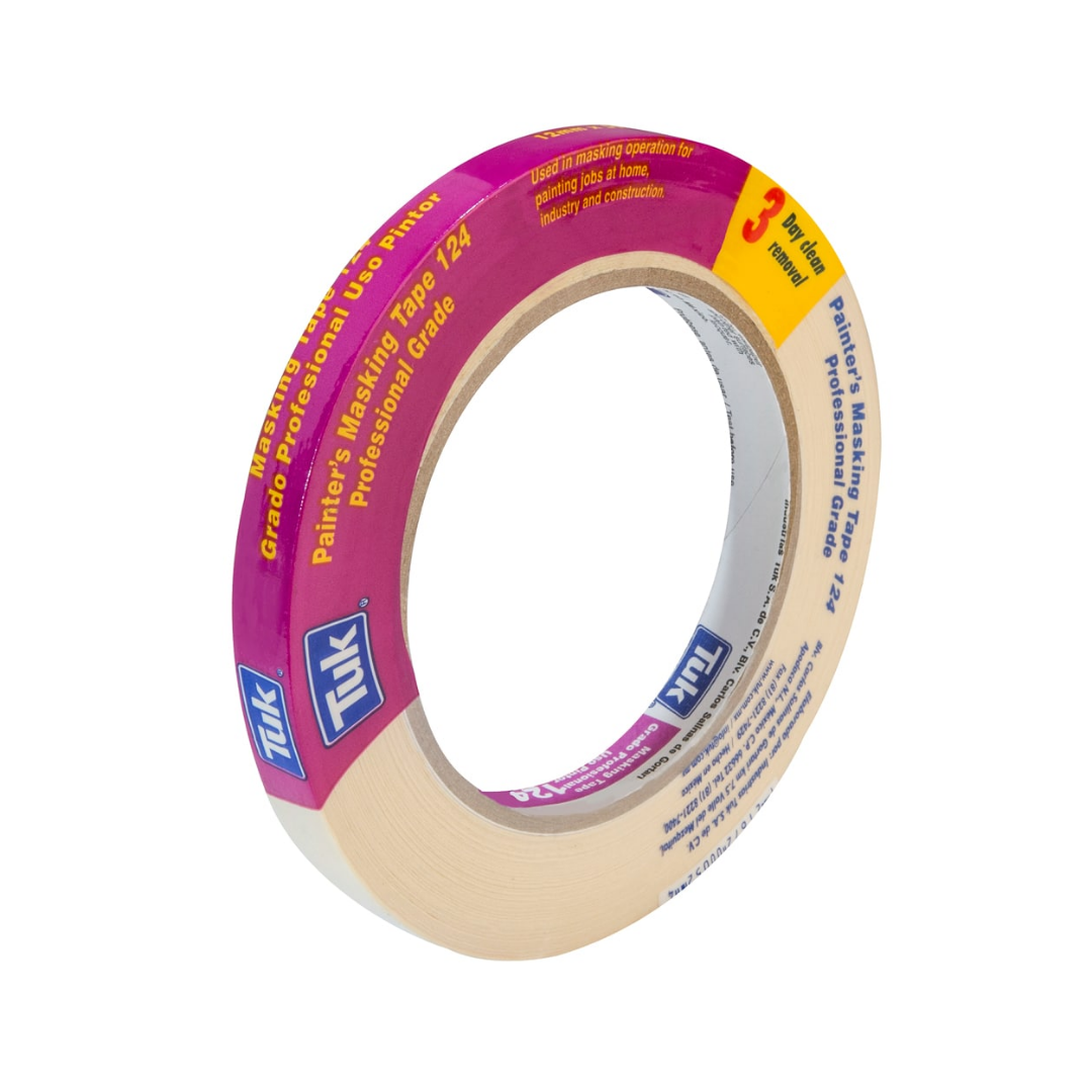 Cinta Tuk 124 Adhesiva Masking 18 mm x 50 m